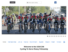 Tablet Screenshot of cycling2serve.us